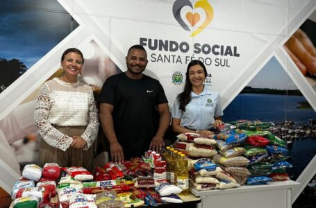 Secretaria de Esportes de Santa Fé do Sul destina alimentos da Copa AME ao Fundo Social