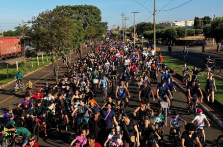 Santa Fé do Sul celebra 1º de Maio com passeio ciclístico